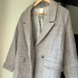H&M long beige coat